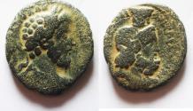 Ancient Coins - JUDAEA, Caesarea Maritima. Commodus. AD 177-192. Æ 25