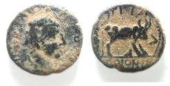 Ancient Coins - ARABIA. PETRA. ELAGABALUS . AE 20