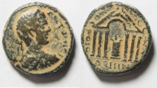 Ancient Coins - Roman Provincial. Syria, Decapolis. Deion (DIUM) under Caracalla, AD 198 - 209 , AE 26