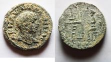 Ancient Coins - ARABIA, Charachmoba. Elagabalus. AD 218-222. Æ 20