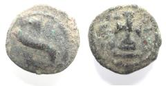 Ancient Coins - Heraclius AE 6 Nummi, Byzantine. 613 - 618 C.E.