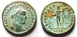 Ancient Coins - ROMAN IMPERIAL. CONSTANTIUS I AE FOLLIS.