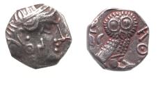 Ancient Coins - ARABIA, Southern. Saba'. Late 4th–mid 2nd centuries BC. AR Unit
