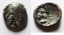 Ancient Coins - Kings of Persis. 2nd century BC. AR Hemidrachm.