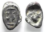 Ancient Coins - Egypt. Lead scarab seal impresssion (21 mm). Uncertain hieroglyphic signs. 100 - 200 A.D