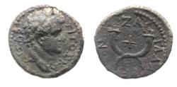 Ancient Coins - DECAPOLIS. GADARA. TITUS AE 18. CROSS