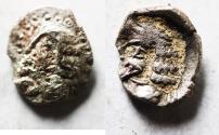 Ancient Coins - Kings of Persis. 2nd century BC. AR Diobol
