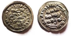 World Coins - RASSIDS OF YEMEN. 900 A.D. SILVER SUDAYSI
