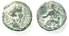 Ancient Coins - NICE. AS FOUND: ARABIA, PETRA. Septimius Severus. AD 193-211. Æ 24