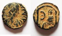 Ancient Coins - Justin I. 518-527. Æ Pentanummium . Antioch mint.