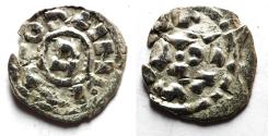 World Coins - The Money that Conquered the Holy Land in the First Crusade: Italy. Lucca. Enrico III. IV or V (1039-1125). AR Denaro