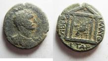 Ancient Coins - Judaea, Tiberias. Hadrian. A.D. 117-138. Æ 23 mm. Year 101 (A.D. 119/20). 