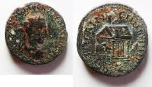 Ancient Coins - Mesopotamia. Rhesaena under Trajan Decius (AD 249-251). AE 22mm, 4.40g.