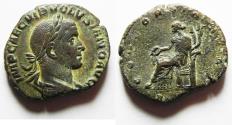 Ancient Coins - VOLUSIAN Æ Sestertius. NICE