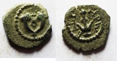 Ancient Coins - Judaea, Herod the Great, 37 - 4 B.C. AE prutah.