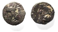 Ancient Coins - Kings of Persis. 2nd century BC. AR Obol