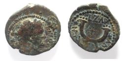 Ancient Coins - DECAPOLIS. GADARA. TITUS AE 19. CROSS