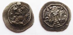 Ancient Coins - SASANIAN Empire: Peroz, 457-484, Silver Drachm, AY (SUSA).
