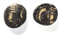 Ancient Coins - Kings of Persis. 2nd century BC. AR Obol