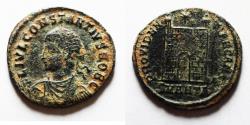Ancient Coins - ORIGINAL DESERT PATINA: CONSTANTIUS II AE 3