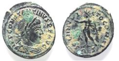 Ancient Coins - AS FOUND. CONSTANTINE I AE FOLLIS.