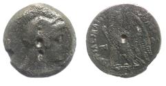 Ancient Coins - PTOLEMAIC KINGS of EGYPT. Ptolemy V or Ptolemy VI. 204-180 BC or 180-145 BC. Æ. ISIS