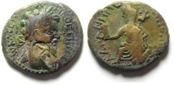 Ancient Coins - ARABIA , PETRA , SEPTEMIUS SEVERUS AE 26 , CHOICE QUALITY , VERY RARE THIS NICE