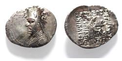 Ancient Coins - KINGS OF PARTHIA. Parthian Kingdom. SILVER DRACHM .