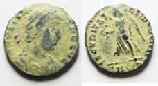 Ancient Coins - AS FOUND. ORIGINAL DESERT PATINA: VALENS AE 3 