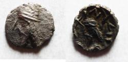 Ancient Coins - Kings of Persis. 2nd century BC. AR Obol