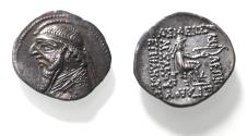 Ancient Coins - KINGS OF PARTHIA. Parthian Kingdom. SILVER DRACHM .
