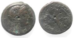 Ancient Coins - PTOLEMAIC KINGS of EGYPT. Ptolemy V or Ptolemy VI. 204-180 BC or 180-145 BC. Æ.