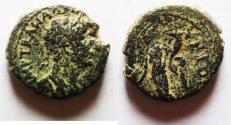 Ancient Coins - PHOENICIA, Ace-Ptolemais. Hadrian. AD 117-138. Æ 19