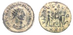 Ancient Coins - NUMERIAN AE ANTONINIANUS. AS FOUND