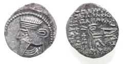 Ancient Coins - KINGS OF PARTHIA. Parthian Kingdom. SILVER DRACHM .