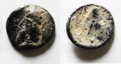 Ancient Coins - Kings of Persis. 2nd century BC. AR Obol