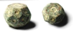 World Coins - ANCIENT ISLAMIC BRONZE WEIGHT. 1 UNCIA, CHOICE QUALITY.  700 - 900 A.D