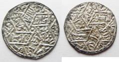 World Coins - RASSIDS OF YEMEN. AL HADI YAHYA SILVER DERHIM. THUFFAR MINT 
