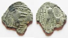 Ancient Coins - South Arabia. Saba’. AR half unit (17mm, 1.77g). Struck 1st century BC-1st century AD. Imitating Athens 'New Style' coinage. 