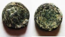 Ancient Coins - Decapolis. Gerasa. Pseudo-autonomous issue. AE 16 mm, 4.99g. Struck in civic era year 130 (AD 67/8).