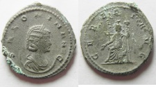 Ancient Coins - 	SALONINA BILLON ANTONINIANUS