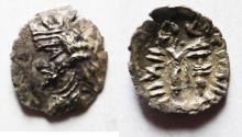 Ancient Coins - Kings of Persis. 2nd century BC. AR Obol