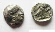 Ancient Coins - ARABIA, Southern. Saba'. Late 4th–mid 2nd centuries BC. AR tmrt – Quarter Unit