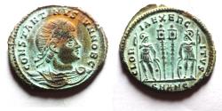 Ancient Coins - ROMAN IMPERIAL. CONSTANTINE II AE FOLLIS