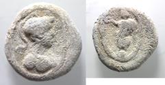 Ancient Coins - Egypt. Oxyrhynchos. Circa 1st-3rd century AD. Lead tessera (23mm, 16.52g).