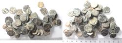 Ancient Coins - AS FOUND: NABATAEAN KINGDOM. LOT OF 50 AE COINS