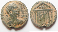 Ancient Coins - Decapolis. Gadara under Elagabalus (AD 218-222). AE 25 mm, 9.49g. Struck in civic year 281 (AD 217/18).