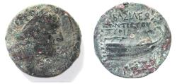 Ancient Coins - AS FOUND: SELEUCID KINGDOM. ANTIOCHUS VII AE 18. TYRE