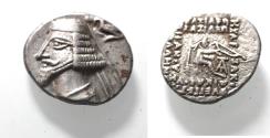 Ancient Coins - KINGS OF PARTHIA. Parthian Kingdom. SILVER DRACHM .