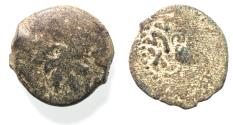 Ancient Coins - Judaea. Jewish War. First Revolt. AE Prutah. Year 2. 67/68 C.E.